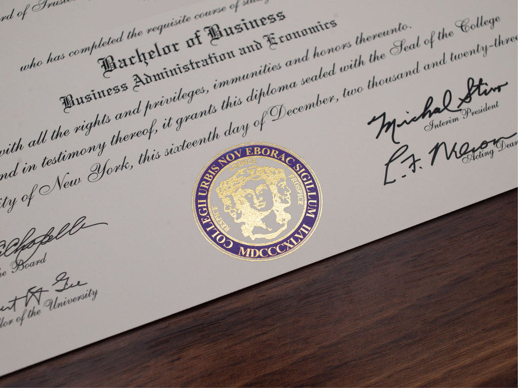 PRECISE MATCH COLLEGE OR UNIVERSITY DIPLOMAS