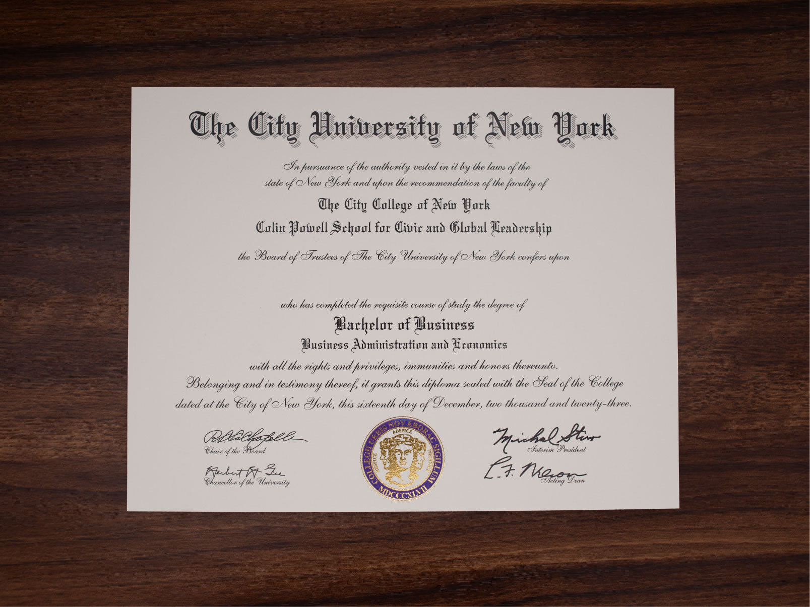 PRECISE MATCH COLLEGE OR UNIVERSITY DIPLOMAS