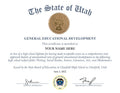 GED CERTIFICATE #1