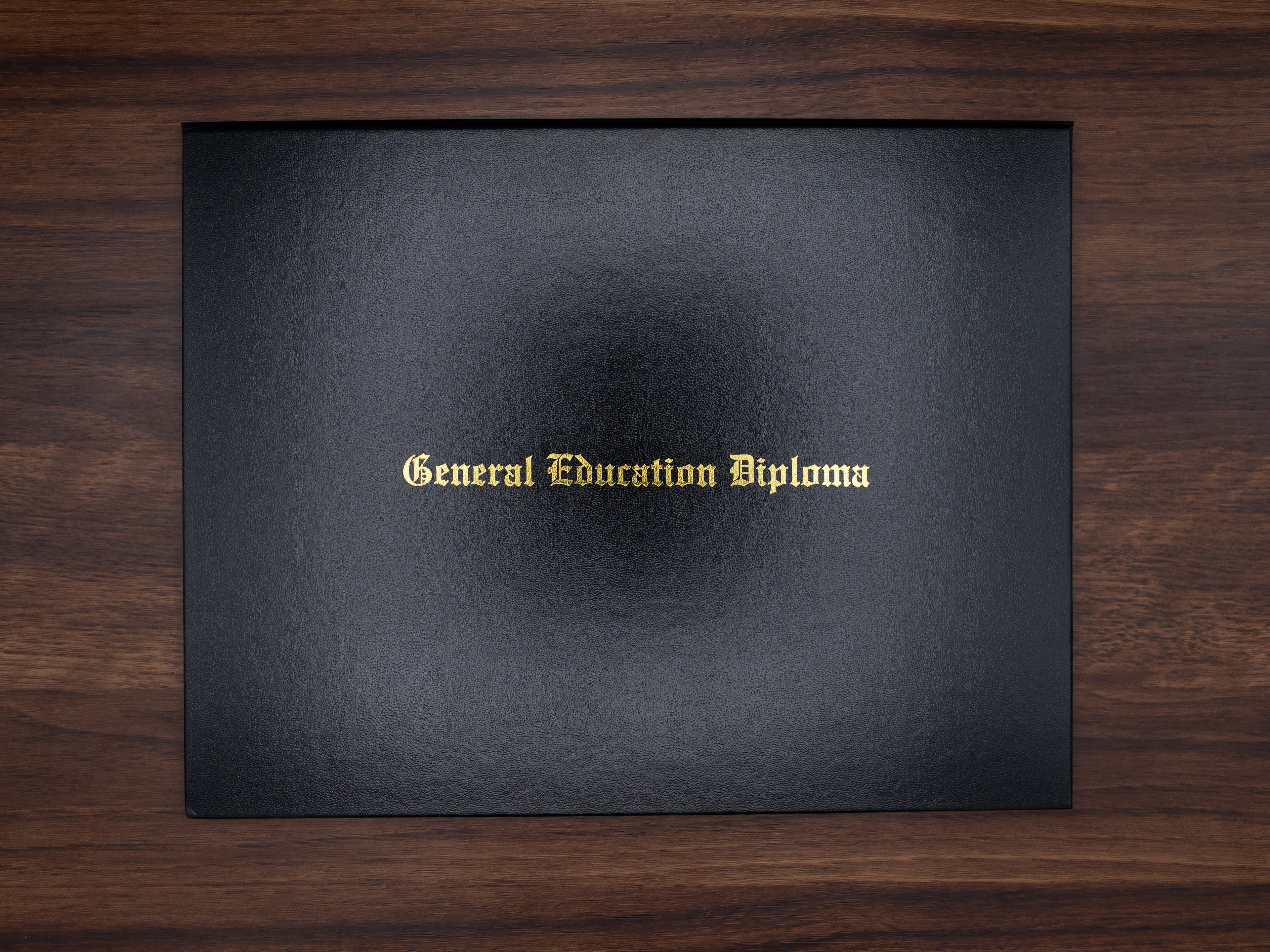 GED CERTIFICATE FOLDER