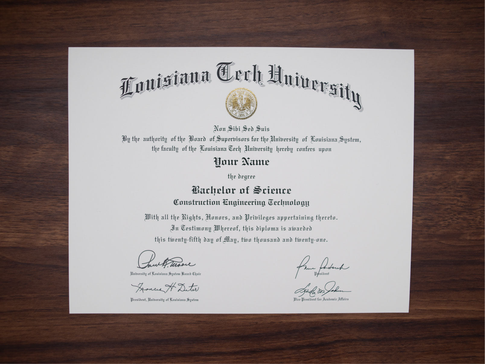 PRECISE MATCH COLLEGE OR UNIVERSITY DIPLOMAS