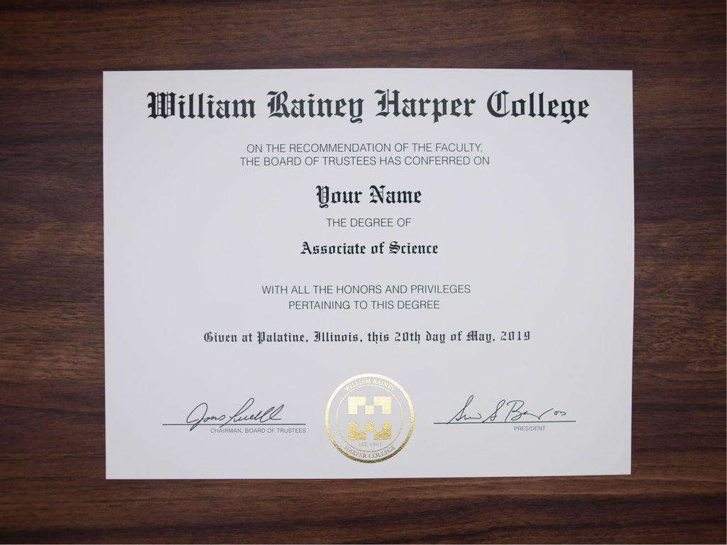 PRECISE MATCH COLLEGE OR UNIVERSITY DIPLOMAS