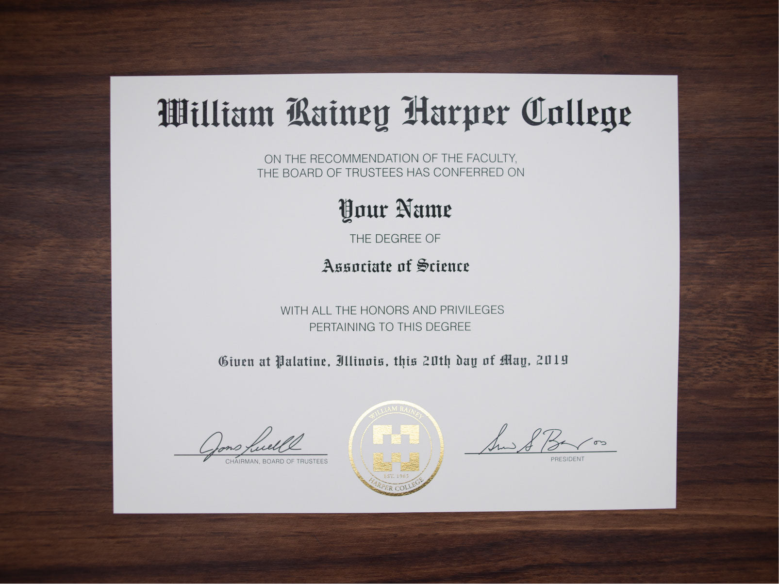 PRECISE MATCH COLLEGE OR UNIVERSITY DIPLOMAS