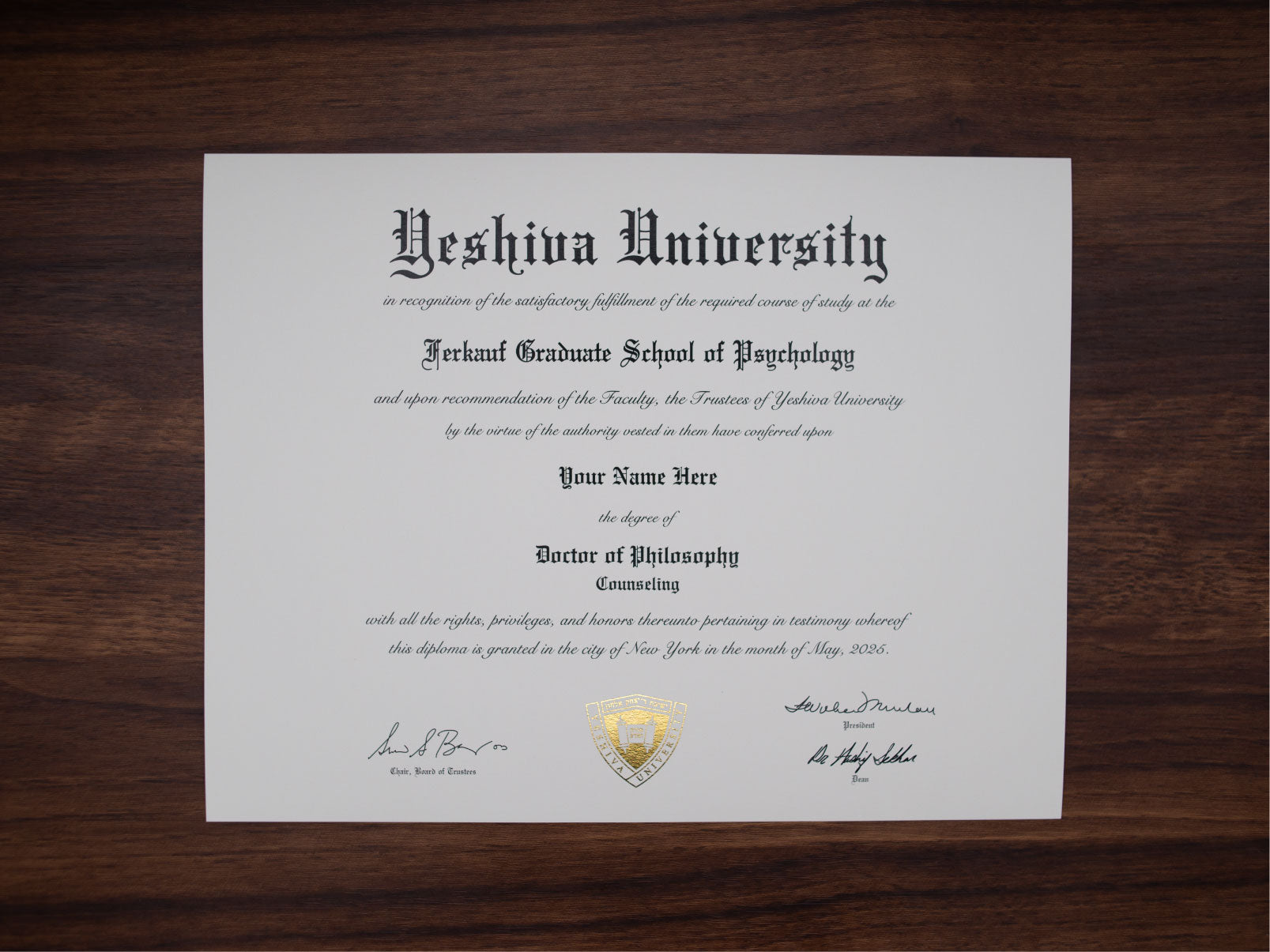 PRECISE MATCH COLLEGE OR UNIVERSITY DIPLOMAS